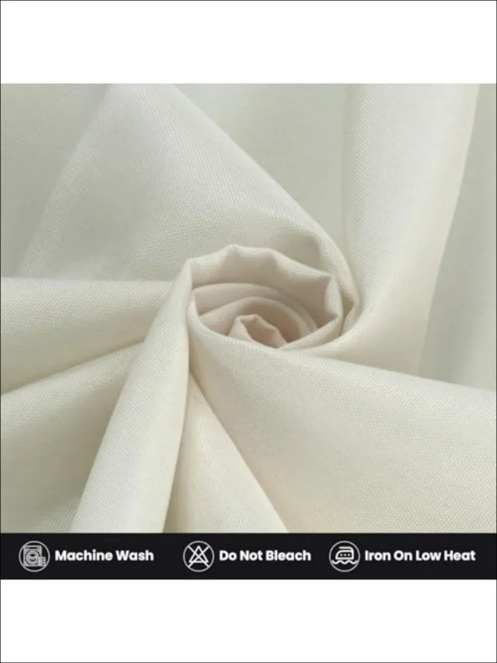 2 Pack Fitted Tablecloth 6 Ft Rectangle Waterproof Polyester Table Cover